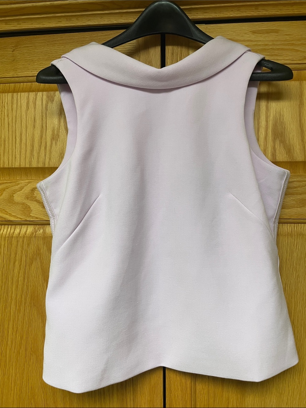 White House Black Market Lavender Blouse - Size 8